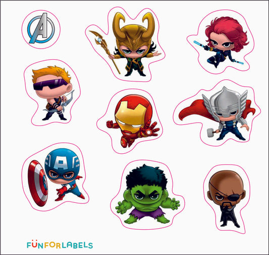 Stickers Avengers